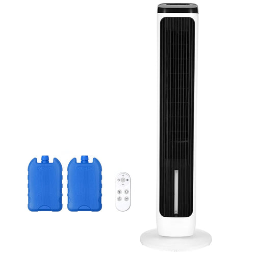 VEVOR Ventilateur tour, ventilateur de sol silencieux avec vitesse de 23,3 pieds par seconde, ventilateurs oscillants à 70° pour l’intérieur avec 9 vitesses, 4 modes et minuterie 24 heures, ventilateur debout portable