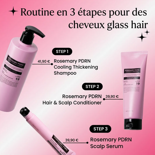 Routine Antichute 3-en-1 : Shampooing, Après-Shampooing & Sérum Cuir Chevelu