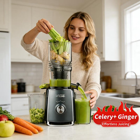 Extracteur de Jus SPZTK 300 W – Pression à Froid